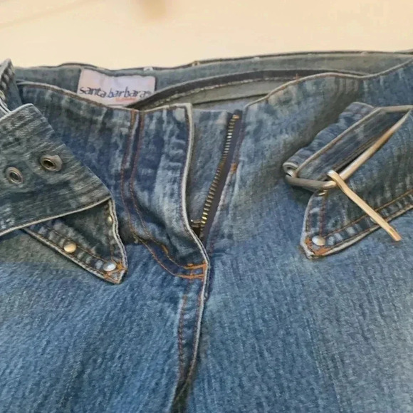 Vintage Santa Barbara Clothing Co Low rise, boot cut, flare jeans Size 3 - Picture 6 of 9